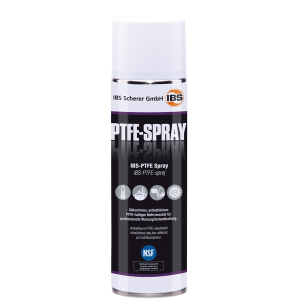 IBS PTFE Spray - für Lebensmittelindustrie - Silikonfrei