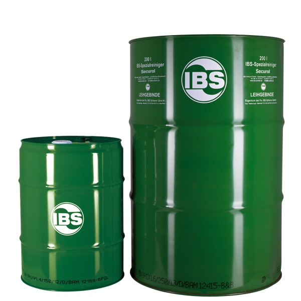 IBS Spezialreiniger Securol - 200 L - Flammpunkt 101°C für Teilewaschtisch Teilewaschgerät