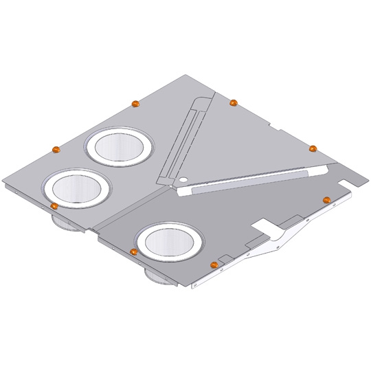 Teilewaschgerät Platten mit Fettsammelfilter für P80/100/120