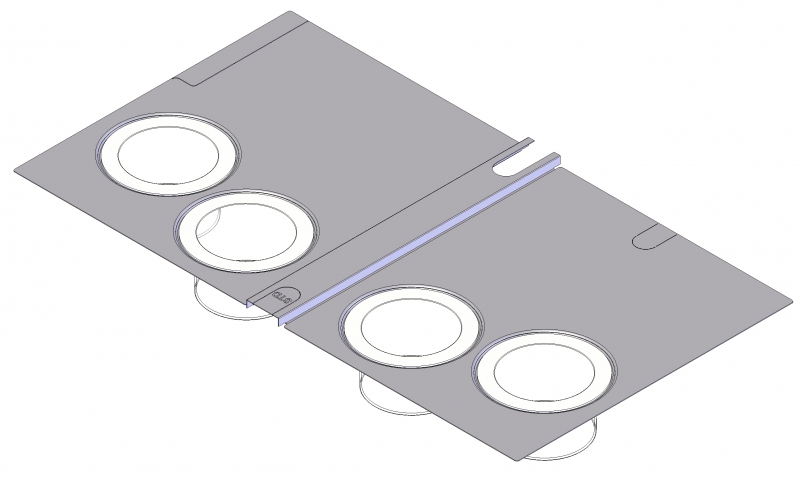 Teilewaschgerät Platten mit Fettsammelfilter für Simplex LT 100/120